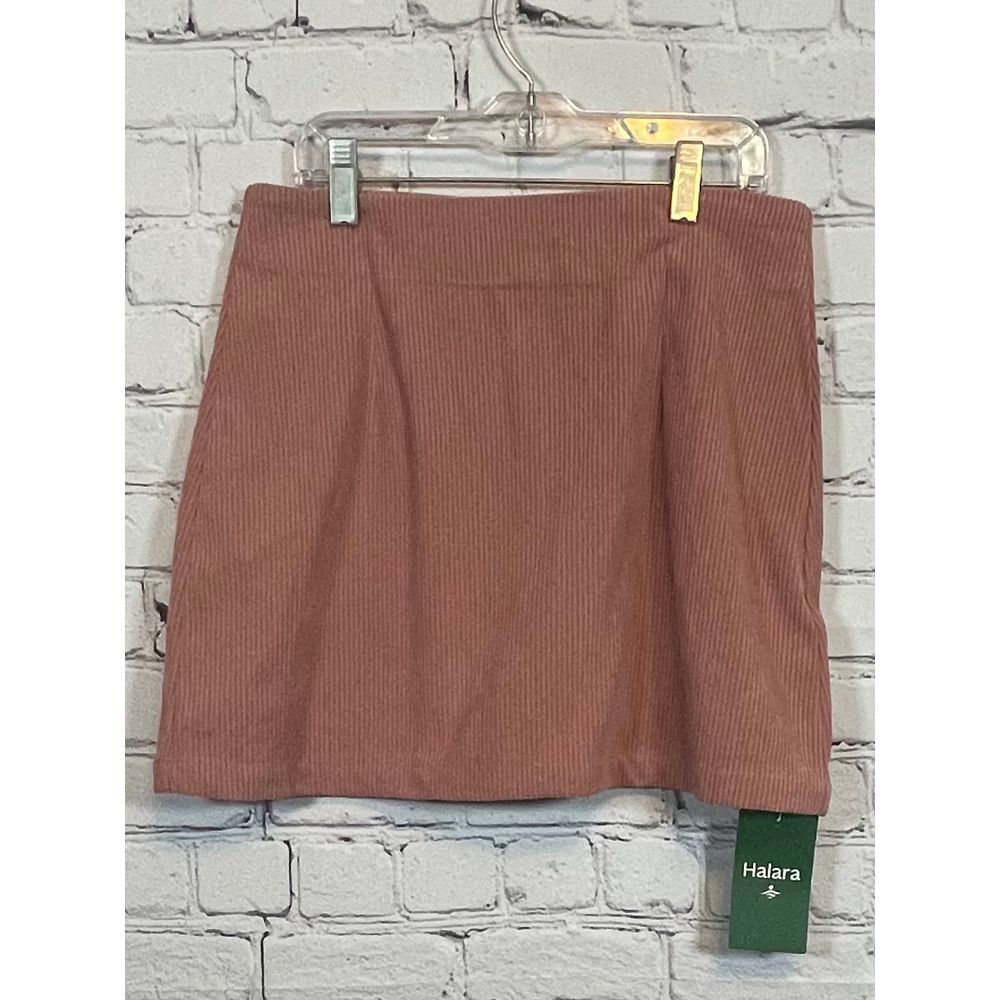 Halara Dusty Rose Corduroy Mini Skirt Athletic Leisure Casual Wear Small